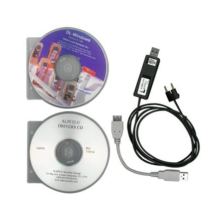 Alarm Lock Computer to Digital Lock Interface Cable with USB ALPCI2U